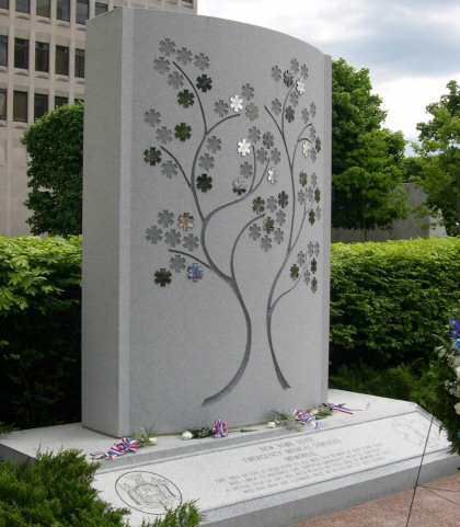 Picture of the New York State EMS Memorial